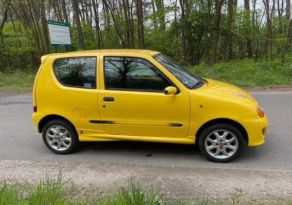 Fiat Seicento cena 9500 przebieg: 128600, rok produkcji 1999 z Inowrocław małe 67